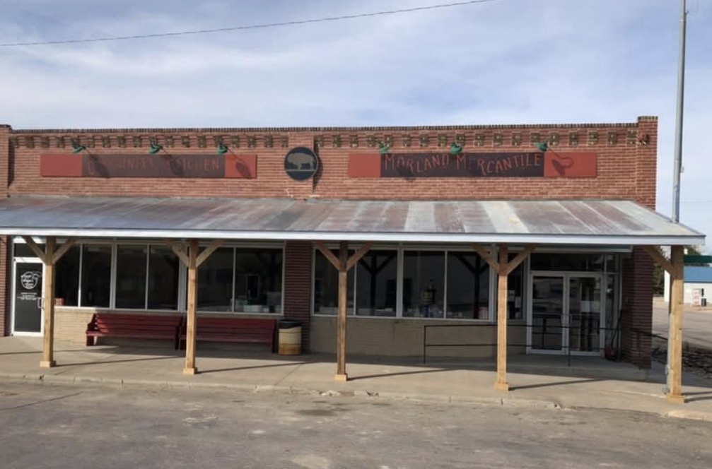 The Morland Mercantile storefront on Main Street
